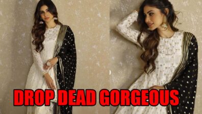 Mouni Roy Looks Drop Dead Gorgeous In White And Golden Sharara Set, HIGH PRICETAG ALERT