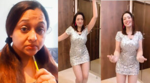 Munmun Dutta does a sensuous dance to ‘Panghat’ in glittery mini dress, Sonalika Joshi says ‘Yeh Kya’