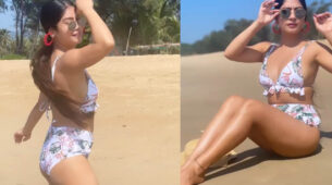 Naagin On Beach: Krishna Mukherjee ‘dares to bare’, raises oomph game in white monokini