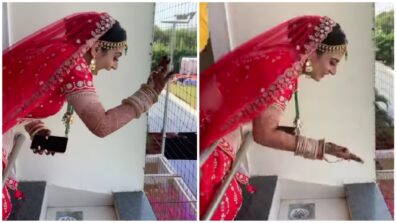 Naughty Dulhan! Bride Showers Flying Kisses At Groom Before Wedding, Netizens Say Aww