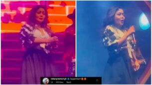 Neha Kakkar shares glimpses from her Dubai concert, Rohanpreet Singh calls her ‘Superstar’