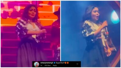 Neha Kakkar shares glimpses from her Dubai concert, Rohanpreet Singh calls her ‘Superstar’