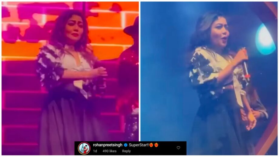 Neha Kakkar shares glimpses from her Dubai concert, Rohanpreet Singh calls her ‘Superstar’ 548845