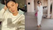 Nora Fatehi is all about minimalism in this all-white tracksuit