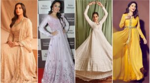 Nora Fatehi, Kiara Advani, Sonam Kapoor and Madhuri Dixit are giving sleepless nights in Anarkali outfits, are you crushing?