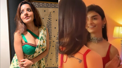 Oh So Hot: Monalisa and Anveshi Jain give fashion cues in Sarees and unique blouse designs