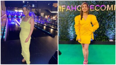 Oh So Hot: Shining Yellow Hues Of Dhvani Bhanushali Will Make Your Day Brighten, See Here