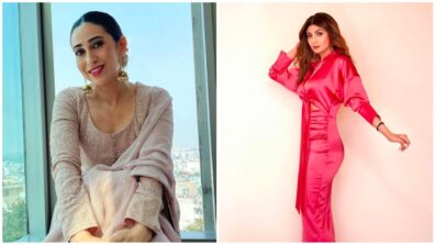 Old Is Gold: Karisma Kapoor in ethnic fusion outfit Vs Shilpa Shetty’s western brilliance? Pick your favourite