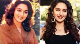 OMG! Madhuri Dixit Ages Backward, Take A Look At Her Beautiful Transformation Over The Years