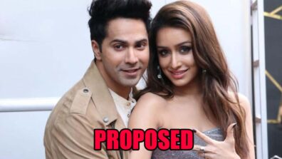 OMG! Varun Dhavan Gave Cute Reaction When Shraddha Kapoor Proposed To Him, Watch Video