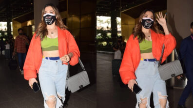 OOTD: Tamannaah Bhatia’s Off Duty Look Is A Pop Of Colour Along With Rs 4 Lakh Bag, See Pics