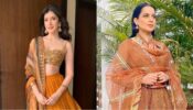 “Orange is the new Lucky”: From Shanaya Kapoor to Kangana Ranaut, Best desi looks in ORANGE