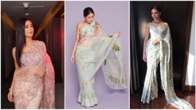 Our Favorite Pre-Draped Saree Looks Of All Times: Cues Coming From Katrina Kaif To Kareena Kapoor