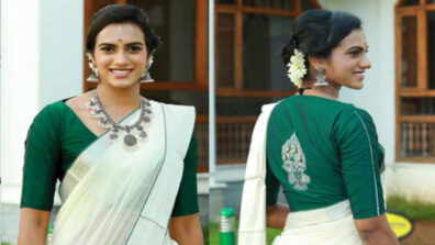 Picture Alert: PV Sindhu Looks Effortlessly Stunning In A Traditional Keralite Saree