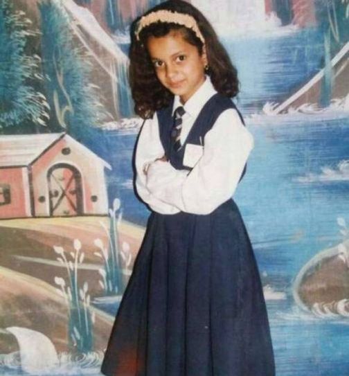 Pictures Inside: Kangana Ranaut recalls her childhood in these Throwback Pictures - 0