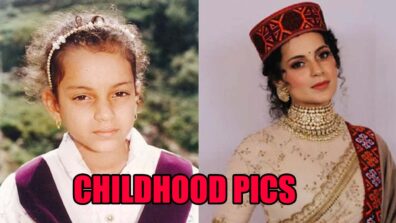 Pictures Inside: Kangana Ranaut recalls her childhood in these Throwback Pictures