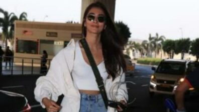 Pooja Hegde goes Black, White and Bold with her Athleisure look, See Pics