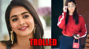Pooja Hegde Makes Cool Statement In Sweatshirt And Glasses But Gets Trolled For Her Tiny Purse, Watch Video