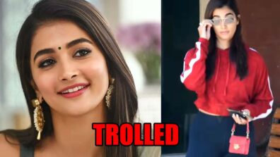 Pooja Hegde Makes Cool Statement In Sweatshirt And Glasses But Gets Trolled For Her Tiny Purse, Watch Video