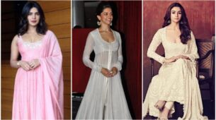 Priyanka Chopra, Deepika Padukone and Alia Bhatt are a sight to behold in deep-neck kurtis