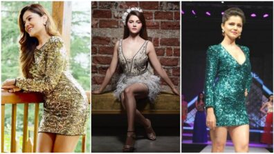 Queen! Rubina Dilaik Donned The Glittery Mini Outfits Flaunting Her Bold Make-Up, See Viral Pics