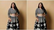 QUEEN Vidya Balan stuns in Black & White Co-ord Set, Take a look at stunning pics