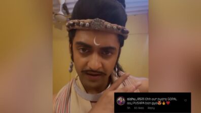 RadhaKrishn actor Sumedh Mudgalkar does a Allu Arjun from Pushpa, fans say ‘our pyara GOPAL aaj PUSHPA ban gya’