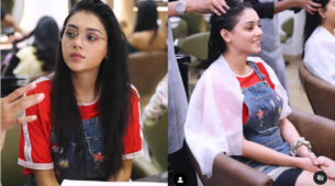 RadhaKrishn fame Mallika Singh goes on shopping spree in mall, shares glimpse of grooming session in salon
