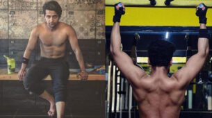 Radhakrishn fame Sumedh Mudgalkar does a Salman Khan, flaunts his strong muscular back in gym photo
