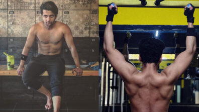 Radhakrishn fame Sumedh Mudgalkar does a Salman Khan, flaunts his strong muscular back in gym photo