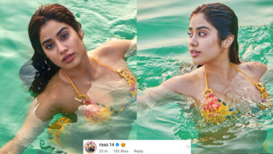 Riyaz Ali is lovestruck with Janhvi Kapoor’s bikini snap, has THIS to say