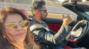 Rubina Dilaik Goes On Drive With Abhinav Shukla In Luxurious Car- Watch Video Here