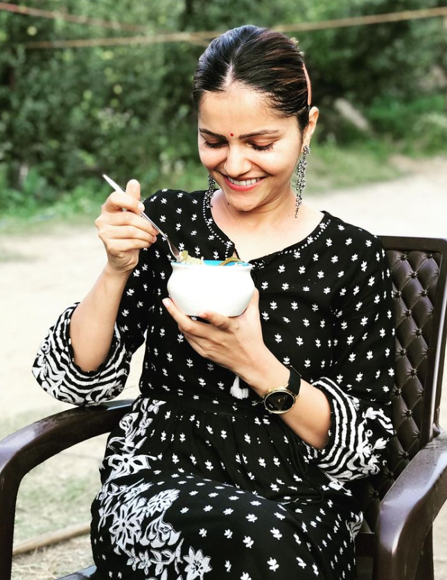 Rubina Dilaik Proves She Is A Big Foodie: Check out - 5