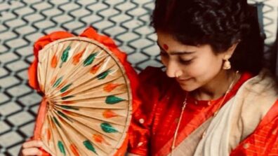 Sai Pallavi turns into gorgeous Bengali bride, grabs eyeballs in red and white traditional saree