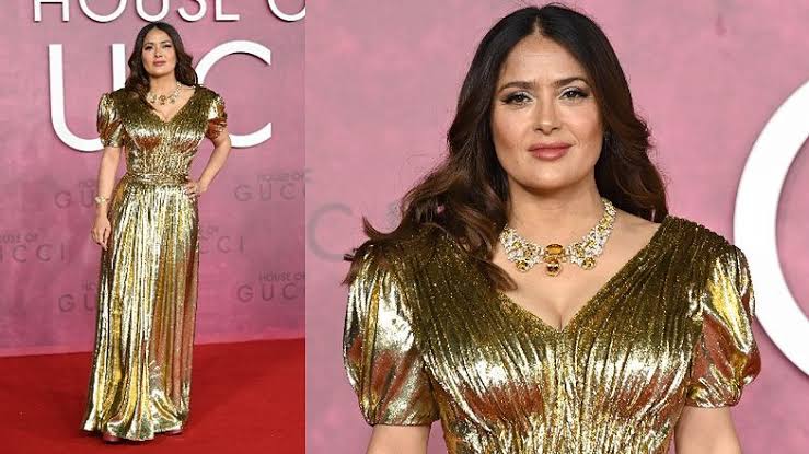 Salma Hayek To Lady Gaga: Celebs Who Stole The Show At Premiere Of House Of Gucci - 3