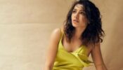 Samantha Ruth Prabhu’s olive green tasseled slip dress is perfect for your date night party