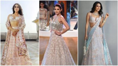 Sara Ali Khan, Anushka Sharma and Kiara Advani are here to give sleepless nights in Manish Malhotra designed lehengas, come fall in love