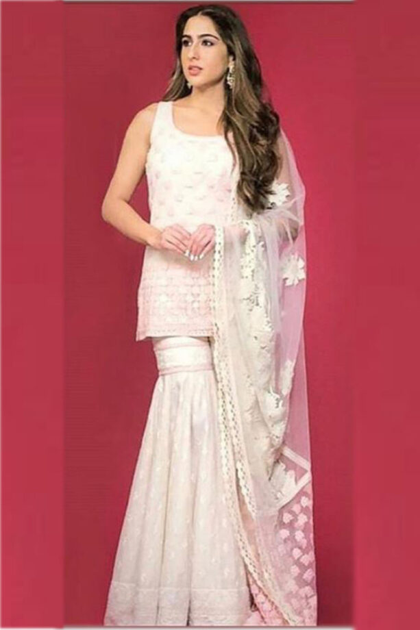 Sara Ali Khan Inspired Ways To Style Your Sharara Sets: See Pics - 3