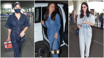 Sara Ali Khan, Kareena Kapoor and Ananya Panday bond over denim jumpsuits, ‘swag goals’ just got real