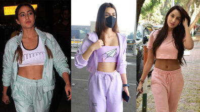 Sara Ali Khan, Nora Fatehi, Kriti Sanon are here to make bold statement in pastel crop tops, rate out of 10