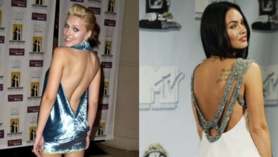 Scarlett Johansson And Megan Fox: Celeb-Inspired Backless Midis