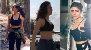 See Malavika Mohanan, Tamannaah Bhatia & Samantha Ruth Prabhu acing the black bralettes like queens