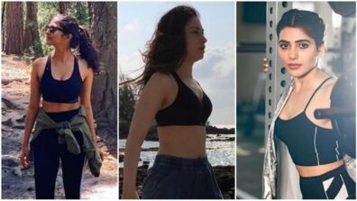 See Malavika Mohanan, Tamannaah Bhatia & Samantha Ruth Prabhu acing the black bralettes like queens