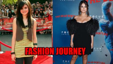 Selena Gomez’s fashion journey, from first red carpet look to recent ones