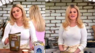 Selena Gomez’s first time making and tasting masala chai made her go viral, Watch her hilarious reaction