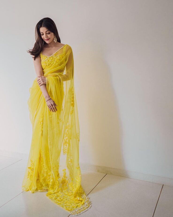 Set Your Eyes On Kajal Aggarwal’s Festive Look & Give Unforgettable Fashion Goals - 1