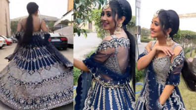 Shivangi Joshi shares mesmerizing video in ethnic gown and statement necklace earrings