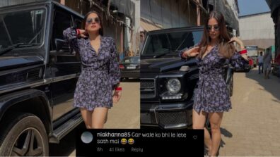 Shraddha Arya out on a long drive in a swanky Mercedes car, fans say ‘Car wale ko bhi le lete sath mai’