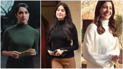 Shraddha Kapoor, Janhvi Kapoor and Anushka Sharma are fashion muses in Turtlenecks