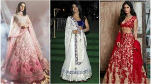 Shraddha Kapoor, Priyanka Chopra, Katrina Kaif and Manish Malhotra ensemble lehengas, a quintessential visual delight
